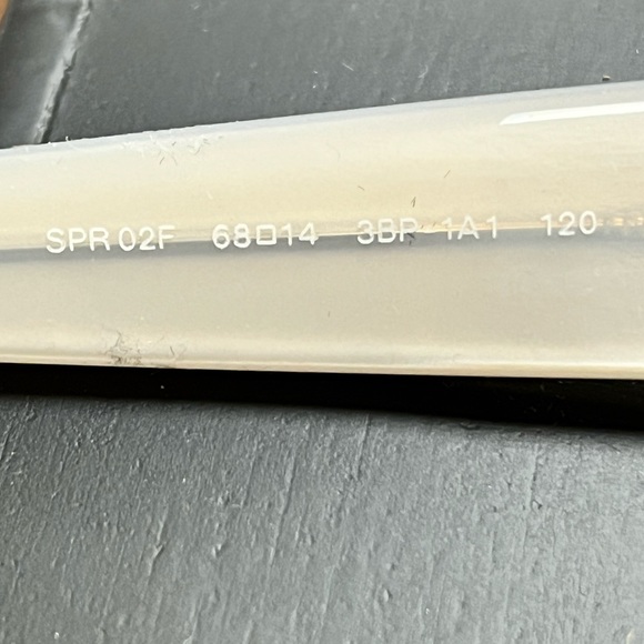 Prada 80’s Style White Sun Glasses Wrap Around w/ Case. SPR 82F - Picture 4 of 12